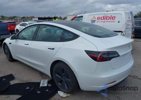 2021 Tesla Model 3 Standard Range Plus Rear-Wheel Drive из США, поврежденный, VIN 5YJ3E1EA4MF098284